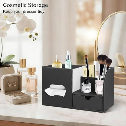 PU Leather Square Tissue Box Cover - Image 6