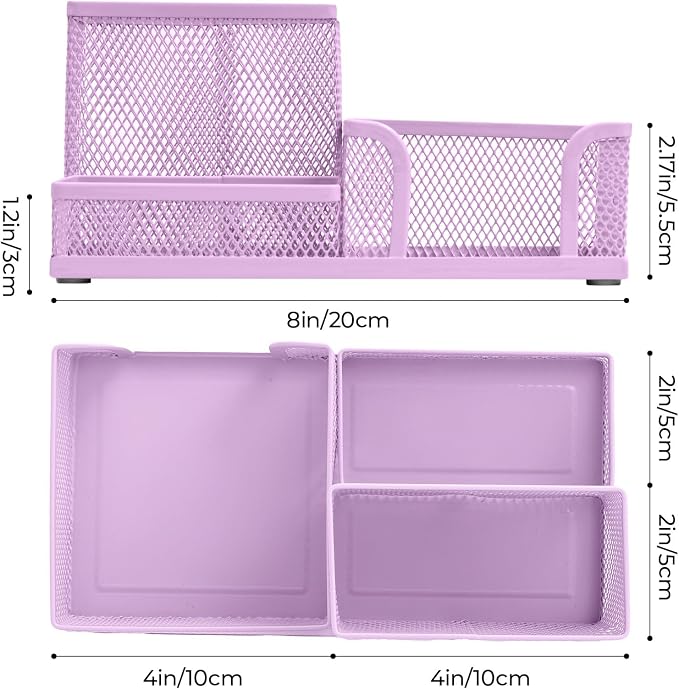 M&G Mesh Pen Holder Desk Organizers Pencil Holder - Image 2