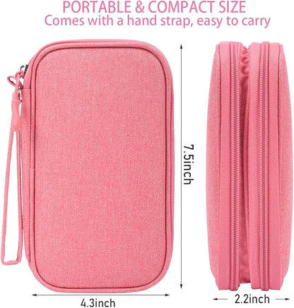 CAAORDKSO Electronics Travel Organizer, Waterproof Cable Organizer Bag - Image 2