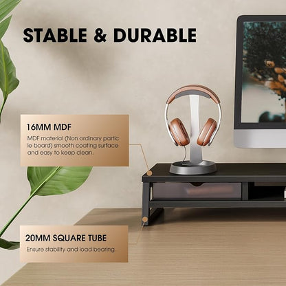 Fenge Dual Monitor Stand, Monitor Riser - Image 4