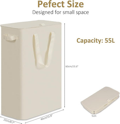 efluky Slim Laundry Basket - Image 2