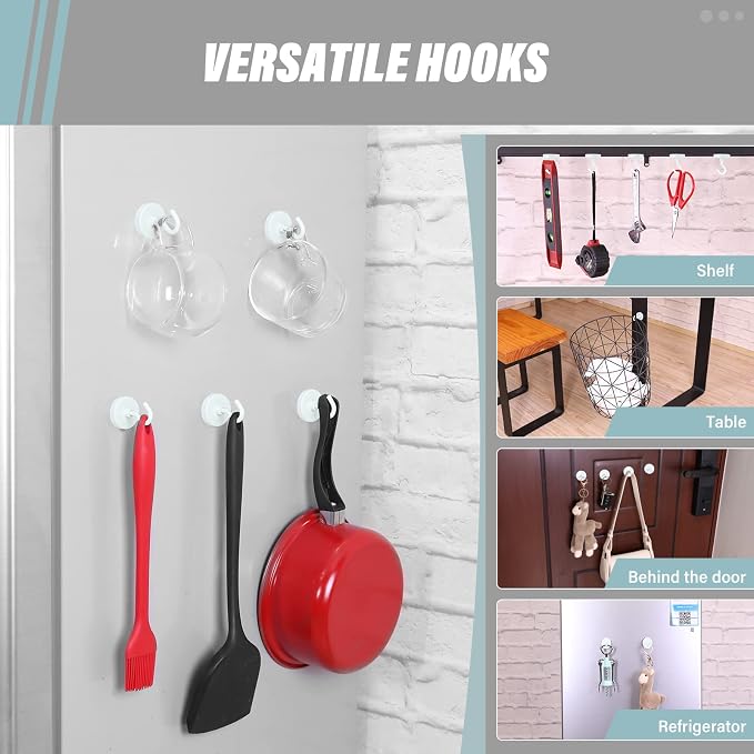 Neosmuk Magnetic Hooks, Heavy Duty 130lb+ Strong Magnet Hook - Image 3