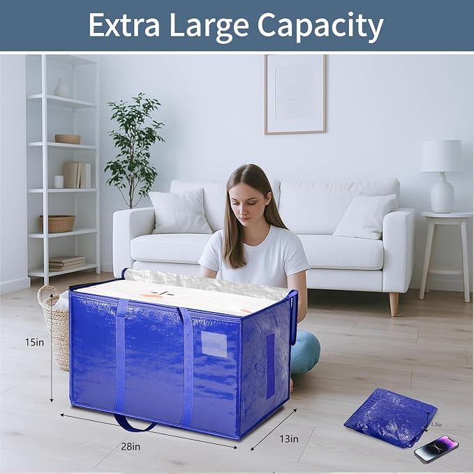 16 Pack-Extra Large Heavy Duty Moving Bags - Image 2