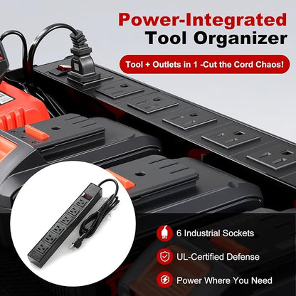 3 layers power tool organizer Loads 150lbs - Image 4