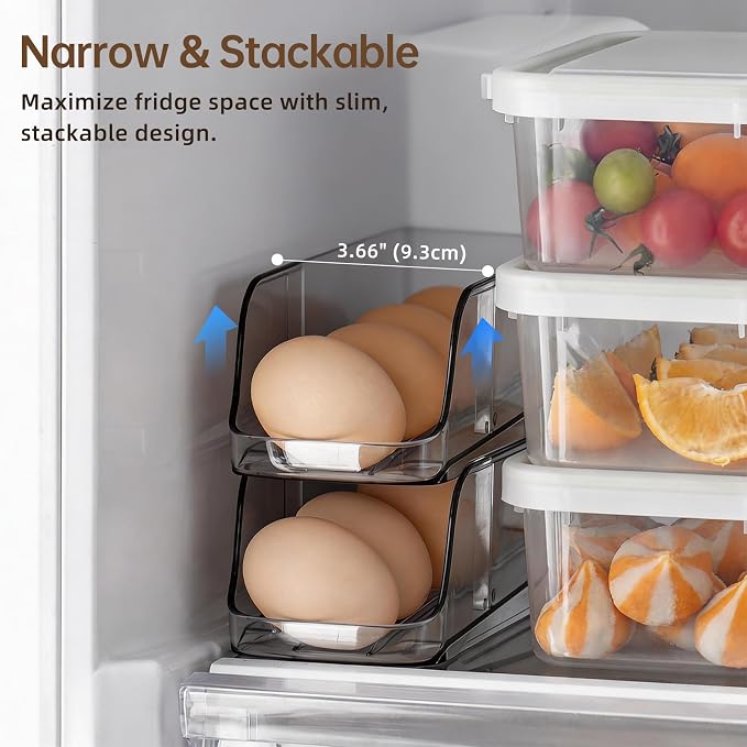 PAVSTINE 2-Tier Auto Rolling Egg Holder - Image 4