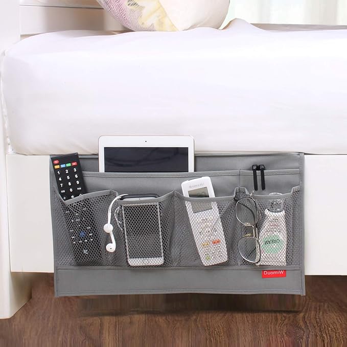 6 Pockets Bedside Storage Organizer, Bedside Caddy, Table Cabinet Storage - Image 5