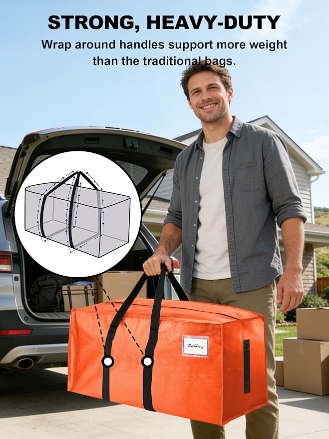 HOMESURE Supports 200lbs Heavy Duty Moving Bags - Image 2