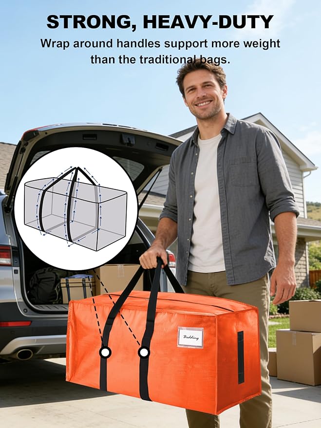 HOMESURE Supports 200lbs Heavy Duty Moving Bags - Image 2