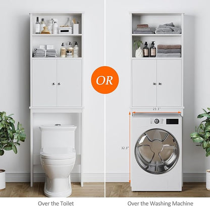 Over the Toilet Storage Cabinet - Image 4