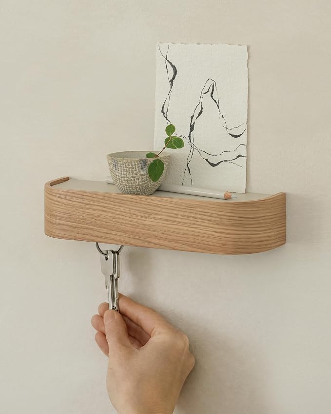 Kazai. Key Holder 'Toke' | Minimalist Key Hook Design from Berlin | Modern Key - Image 4
