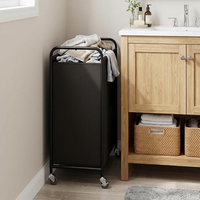 GRANNY SAYS 2 Section 130L Laundry Sorter, Large Laundry Hamper Basket - Image 7