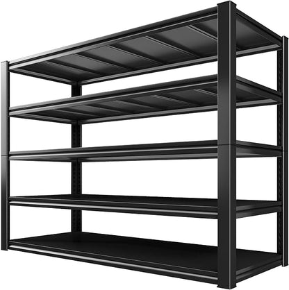 REIBII 48.2" W Garage Shelving, Metal Shelving 3000LBS, Storage Shelves - Image 8
