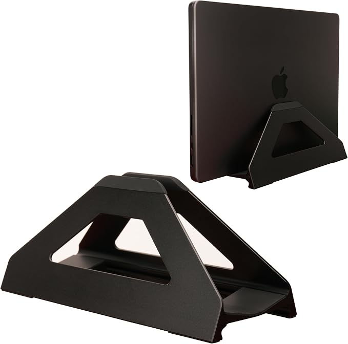 Vertical Laptop Stand, Space Saving Holder by Psitek