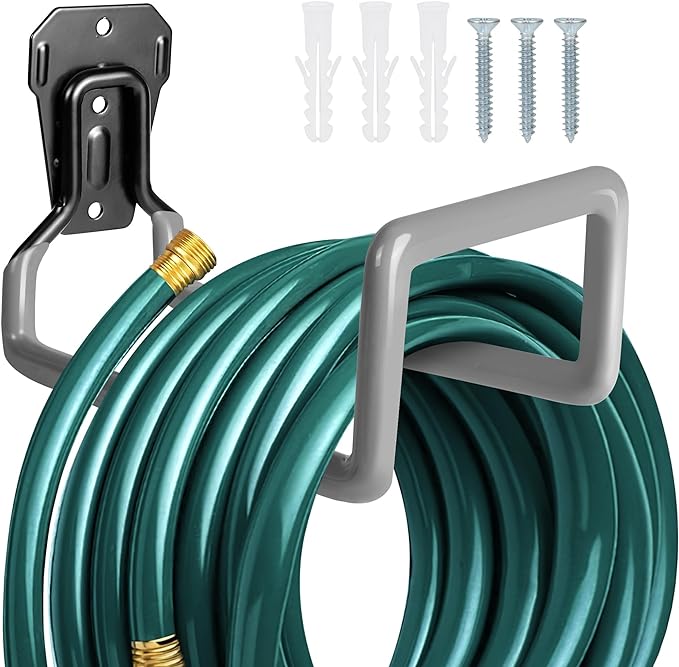 2PCS Water Hose Holder Wall Mount - Image 2