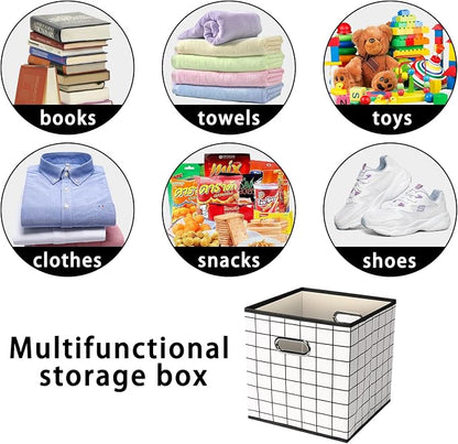 Fabric Cloth Storage Bins, Fabric Cube Organizer - Image 3