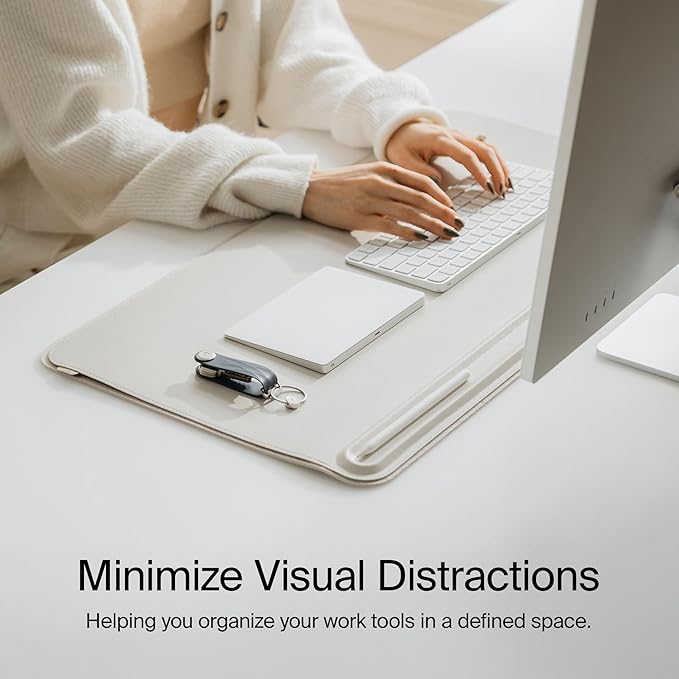 Orbitkey Premium Leather Desk Mat Slim | Multi-Purpose & Waterproof Table - Image 4