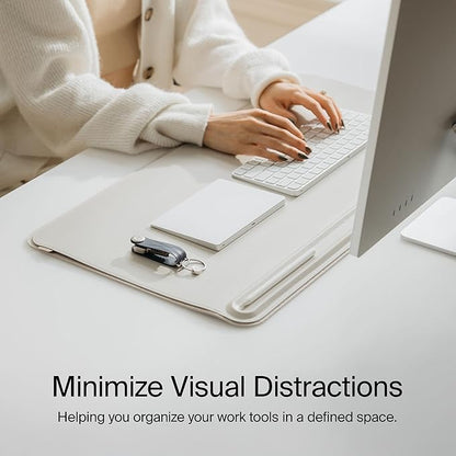 Orbitkey Premium Leather Desk Mat Slim | Multi-Purpose & Waterproof Table - Image 4