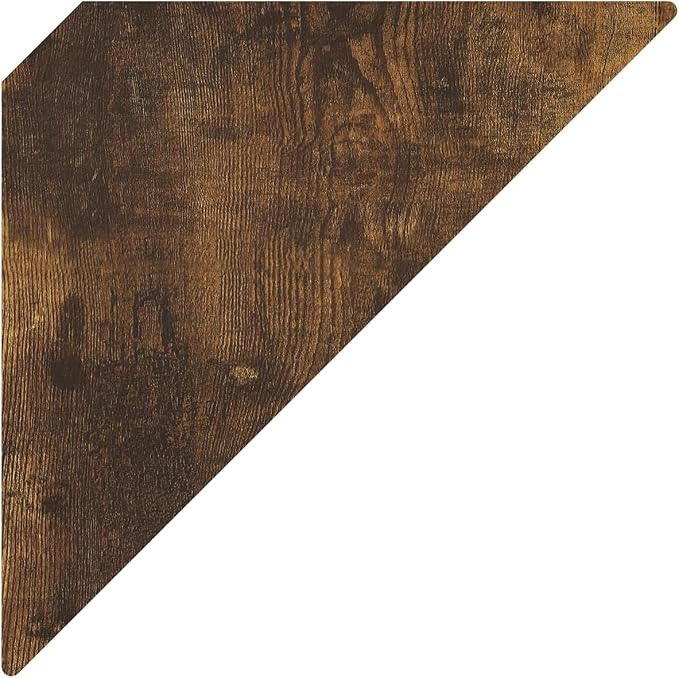 Furinno Rossi Triangle Corner Floating Shelves, Wall Mount Display Shelf - Image 7