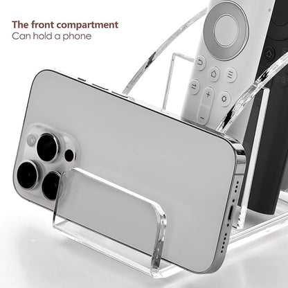 DINGHUO Acrylic 5 Compartments Remote Control Holder - Image 6