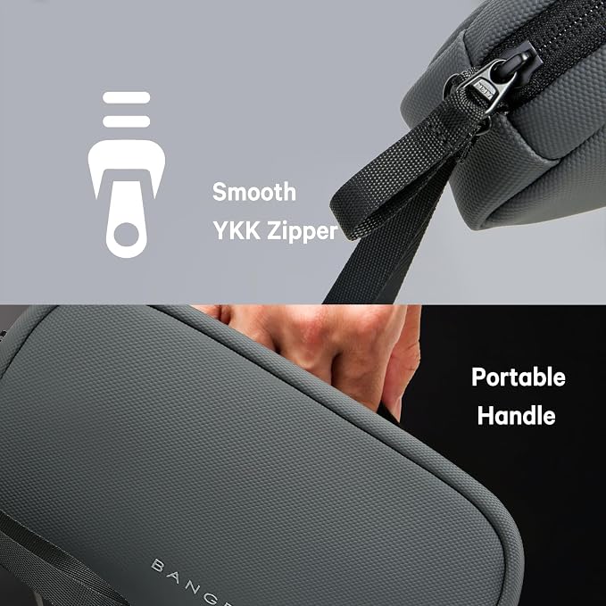 BANGE Tech Organizer Travel Case, Tech Accessories Pouch Carry Storage Bag - Image 6