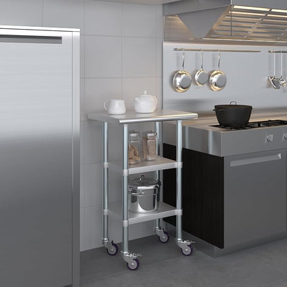 AmGood Stainless Steel Work Table - Image 9
