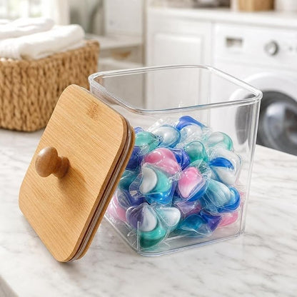 Laundry Pods Storage Canister, Airtight Container - Image 5