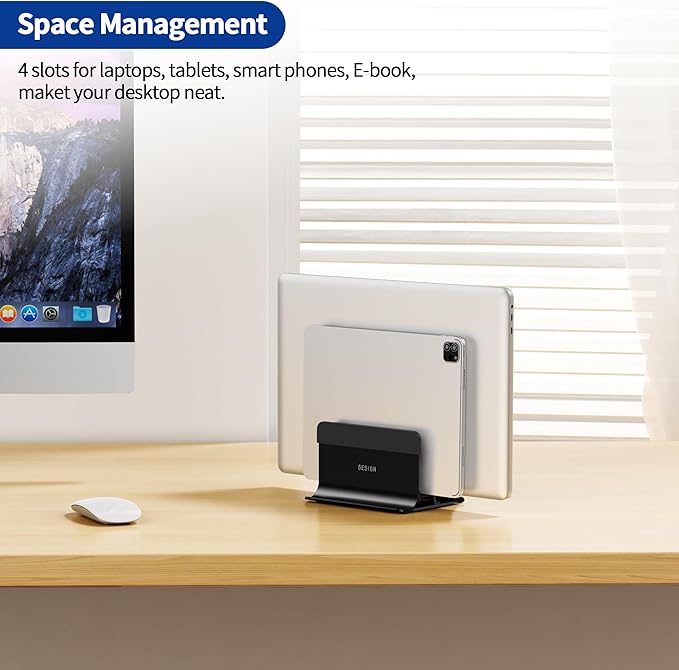 BESIGN LS13 Vertical Laptop Stand Holder - Image 7