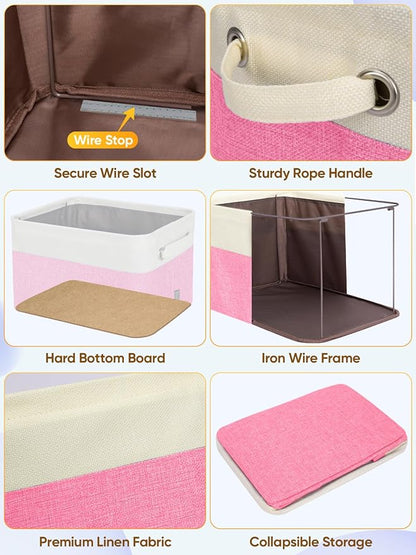 BALEINE 1 Pack Fabric Storage Bins - Image 6