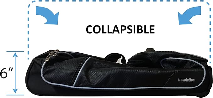 Travolution Dance Bag with Garment Rack, 24 Inch Rolling Duffel With Wheels - Image 3