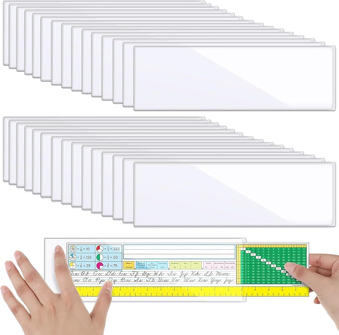 Chinco 30 Pcs Self Adhesive Pockets, Bin Labels by Chinco