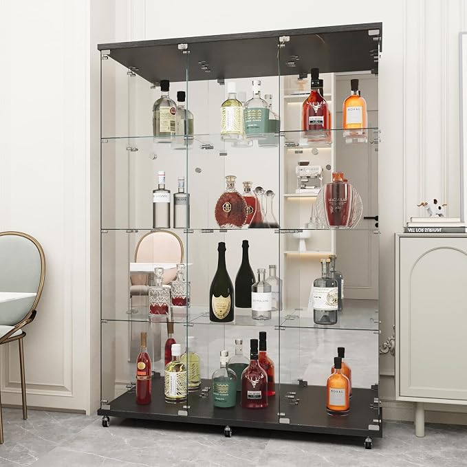 Beauty4U Glass Display Cabinet - Image 7