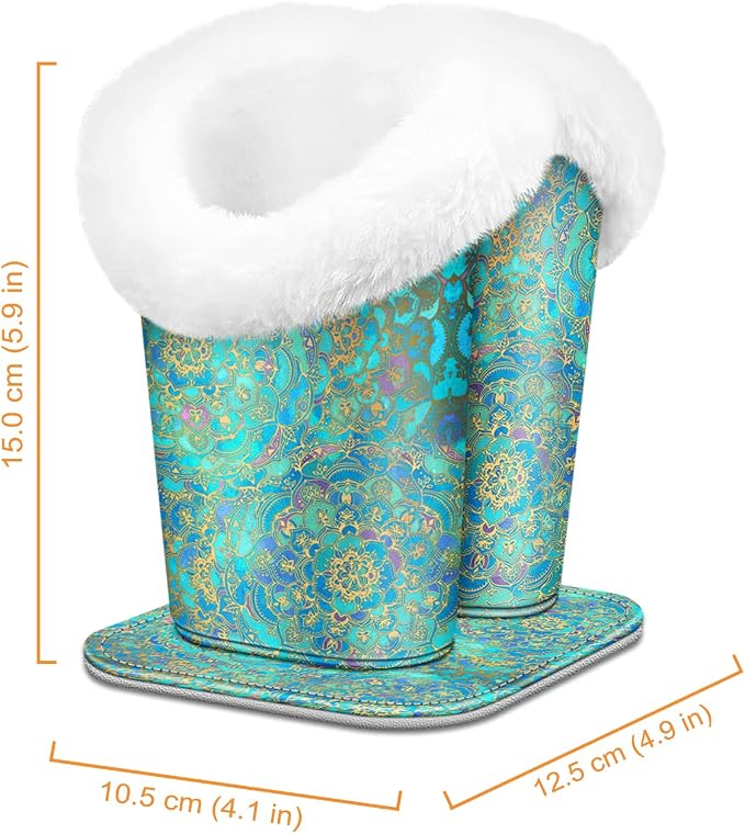 Fintie Plush Lined Double Eyeglasses Holder - Image 7