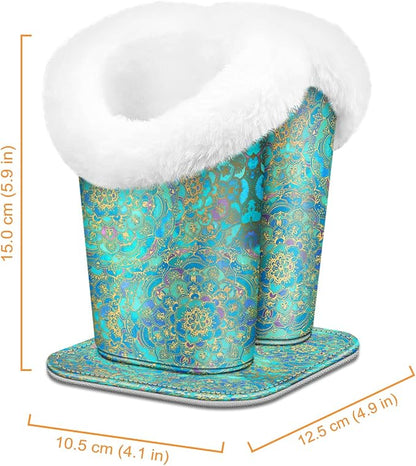 Fintie Plush Lined Double Eyeglasses Holder - Image 7