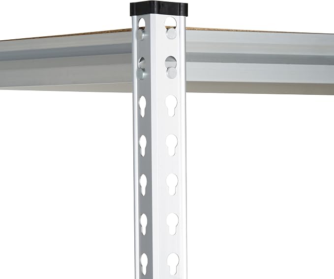 Amazon Basics Medium Duty Storage Shelving Double Post Press Board 5 Tier Shelf - Image 5