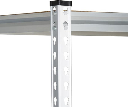 Amazon Basics Medium Duty Storage Shelving Double Post Press Board 5 Tier Shelf - Image 5