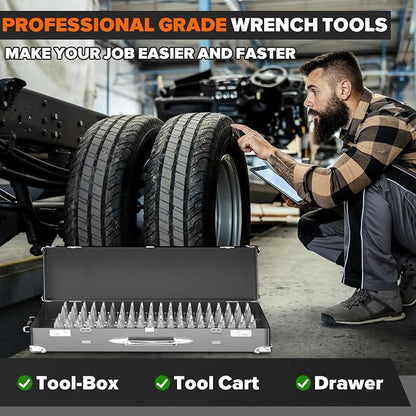 40PCS Modular Wrench Organizer Wrench Holder - Image 7