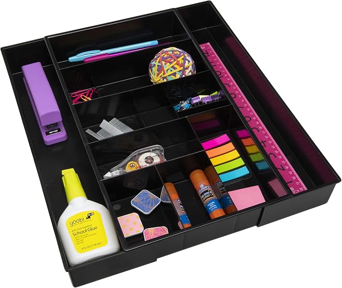 Dial Industries Expandable Office Drawer Desk Organizer Storage Tray by DialIndustries
