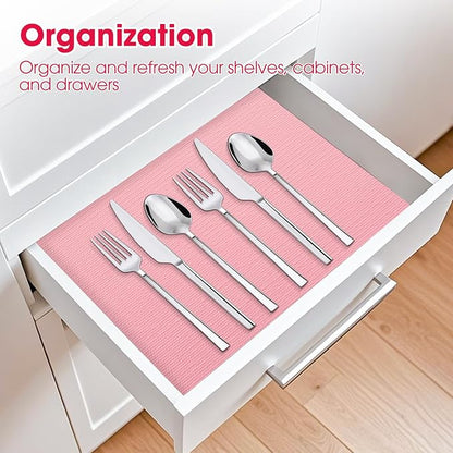 Drawer and Shelf Liner, Non-Slip Kitchen Cabinet Liners Non-Adhesive Thick - Image 7