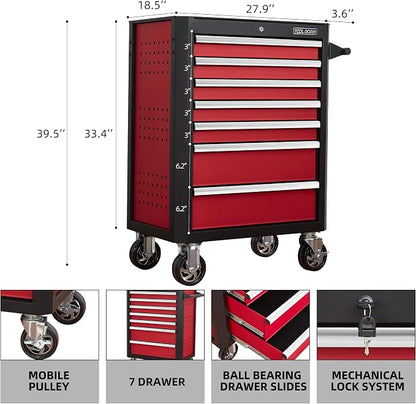 7-Drawer Rolling Tool Chest - Image 3
