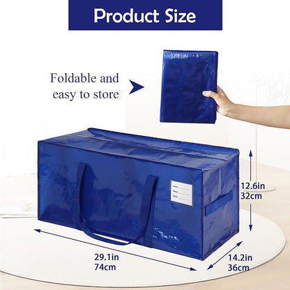 8 Pack Heavy Duty Extra Large Moving Bags - Image 2