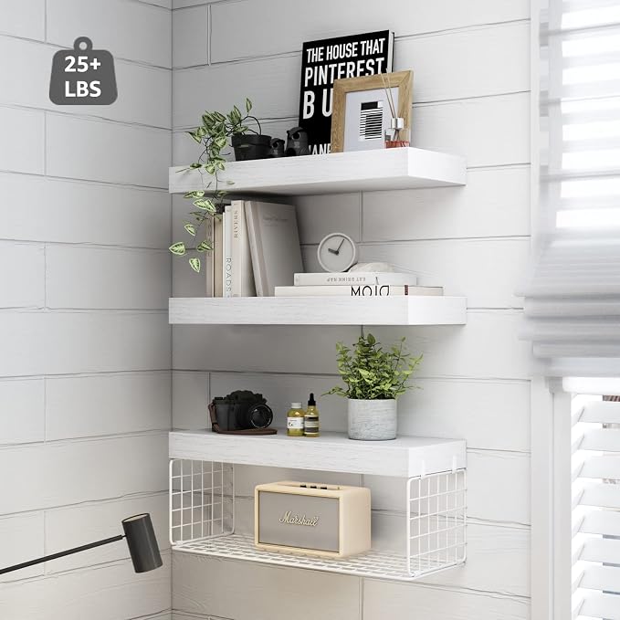 QEEIG Bathroom Shelves Over Toilet - Image 4