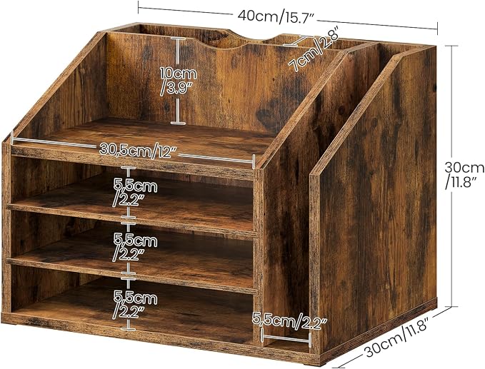 CHOEZON Wooden Desk Organizer - Image 6