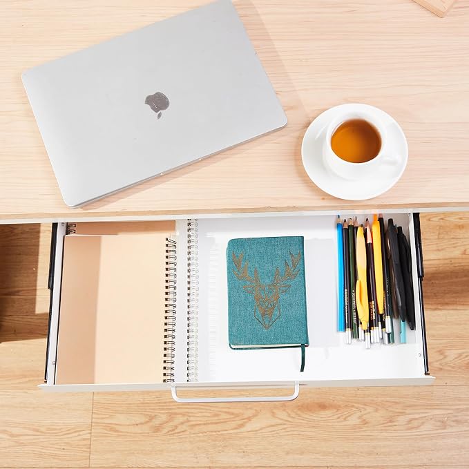 Under Desk Drawer Organizer 21" White Upgrade - Image 7