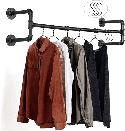 Wall Mounted Clothes Rack by Varsoul