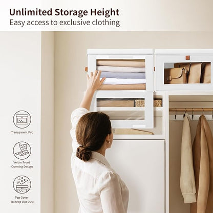 Homsorout Large Clothing Storage Bins - Image 2
