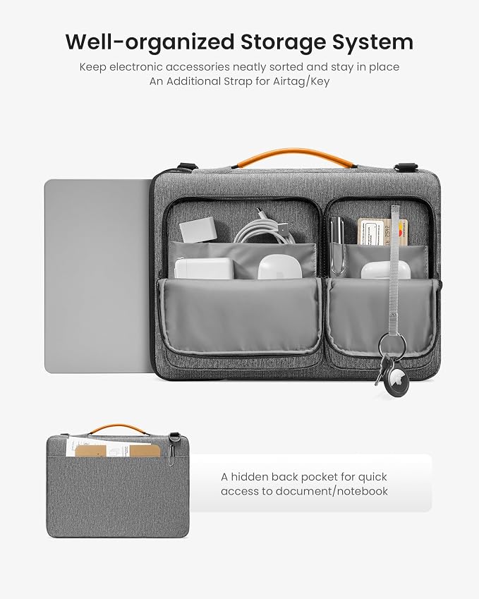 tomtoc 360 Protective Laptop Shoulder Bag - Image 2