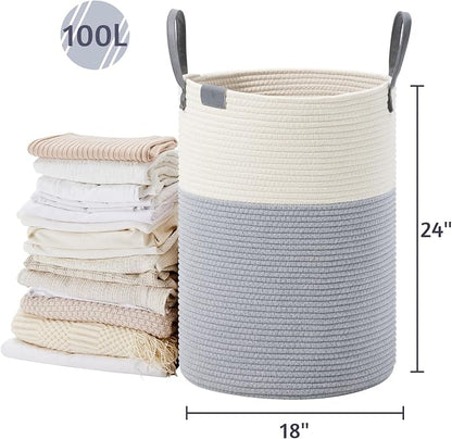 VIPOSCO Tall Laundry Basket, Large Dirty Clothes Hamper - Image 5