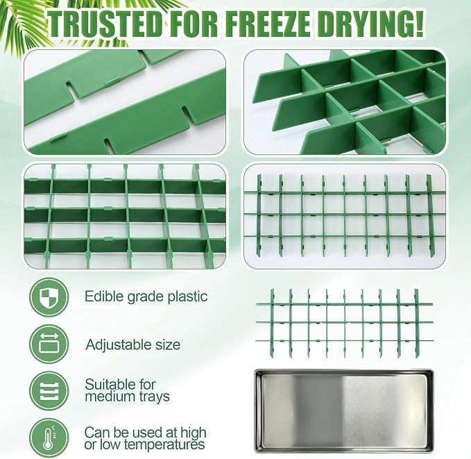 5 Sets Freeze Dryer Tray Dividers, Compatible - Image 3