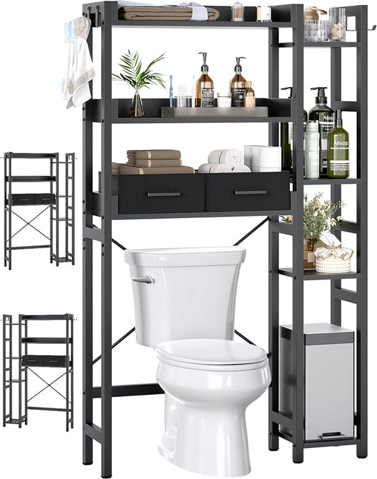 Over The Toilet Storage with 2 Drawers by Besiost
