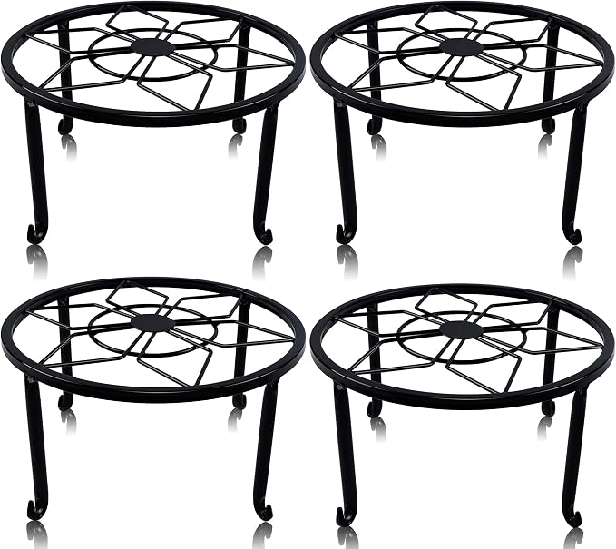 yosager 4 Pack Metal Plant Stands by yosager